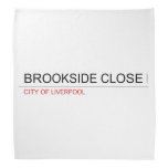 brookside close  Bandana