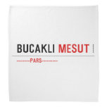 BUCAKLI  Bandana