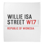 willie isa Street  Bandana