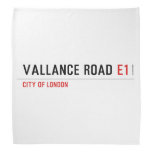 vallance road  Bandana
