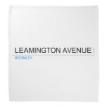 Leamington Avenue  Bandana