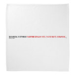 SHAHRIZAL B OTHMAN  Bandana