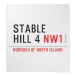 stable hill 4  Bandana