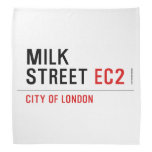 Milk  Street  Bandana