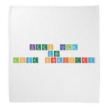 keep calm 
 and 
 love chemistry  Bandana