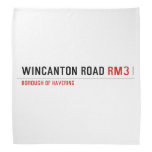 WINCANTON ROAD  Bandana