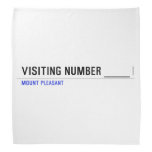 Visiting Number ____  Bandana