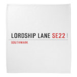 Lordship lane  Bandana
