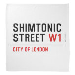 Shimtonic Street  Bandana