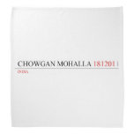 Chowgan mohalla  Bandana