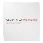 DANIEL BUAR  Bandana