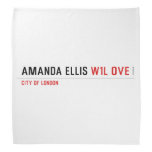 Amanda Ellis  Bandana
