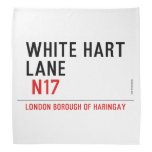white hart lane   Bandana