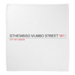 Sthembiso mumbo street  Bandana