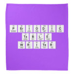 Periodic
 Table
 Writer  Bandana