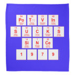 Potvin
 SUCKS
 Since
 1979  Bandana