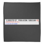  Ejercito st., poblacion, sibulan  Bandana