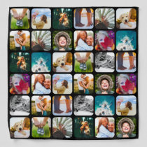 Bandana 12 Photo Collage Rounded