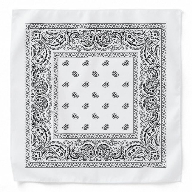Bandana 2 White (Front)