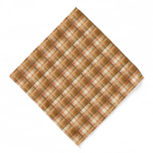 Bandana-Autumn Plaid Bandana