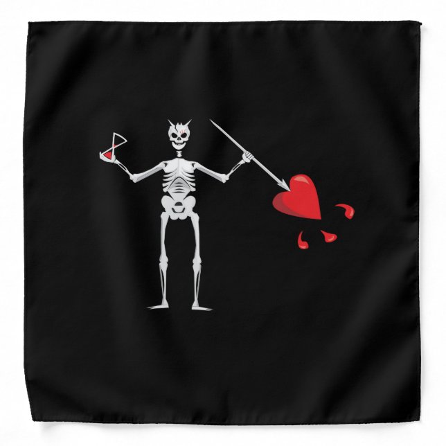 BANDANA 'BLACKBEARD'S FLAG' (Front)