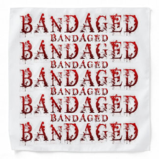 Bandana - Blood on White