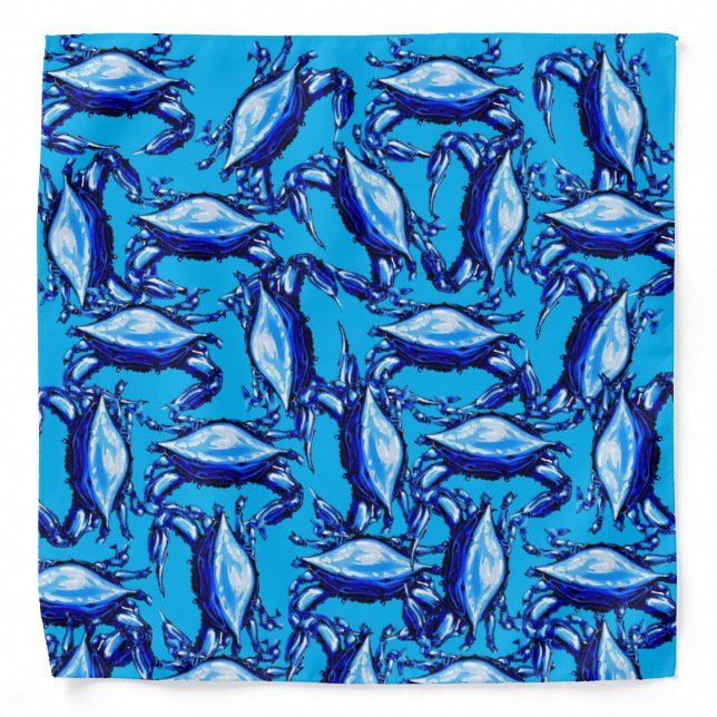 Bandana Blue Crabs (Front)