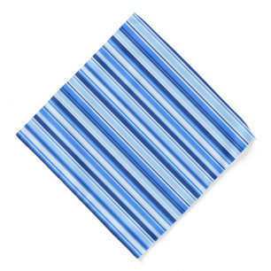 Bandana-Blue Stripes Bandana