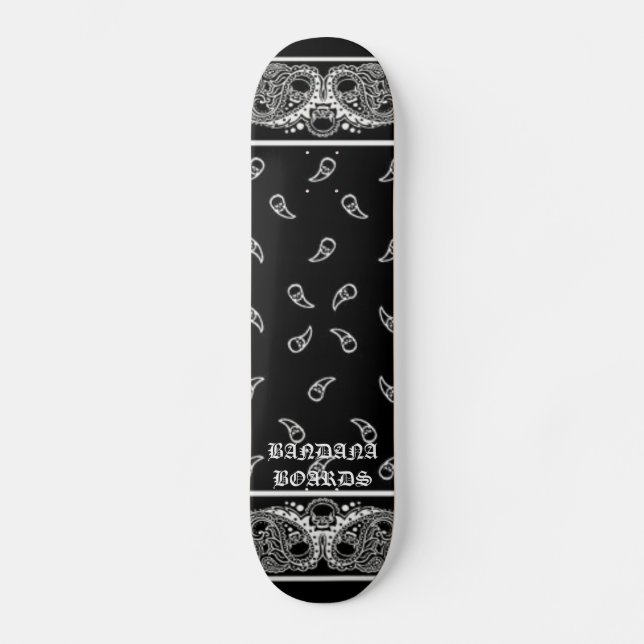 BANDANA BOARDS 213 SKATEBOARD DECK (Front)