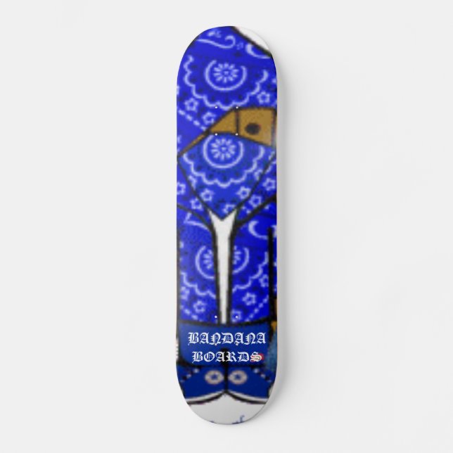 BANDANA BOARDS SKATEBOARD (Front)