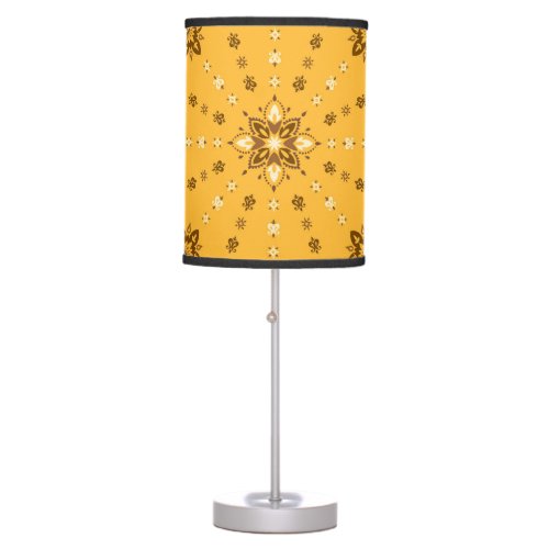 Bandana Boho Paisley Print Revival Table Lamp