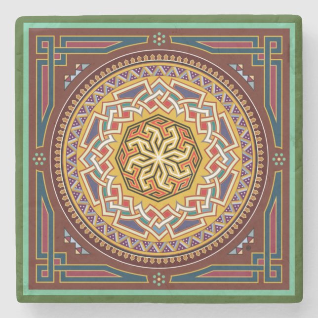 Bandana Design One Coaster (Front)