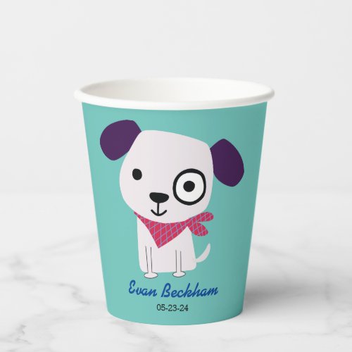 Bandana Doggy Personalized Party Cups