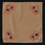 Bandana for your Pet<br><div class="desc">Give your pet some love,  a heart on their bandana</div>