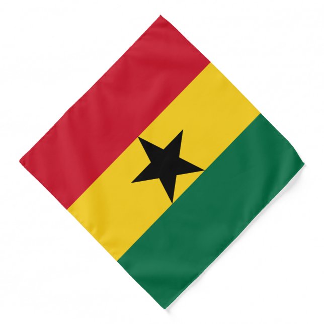 Bandana - Ghana Flag (Front)