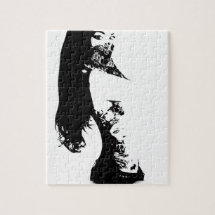 bandana girl jigsaw puzzle