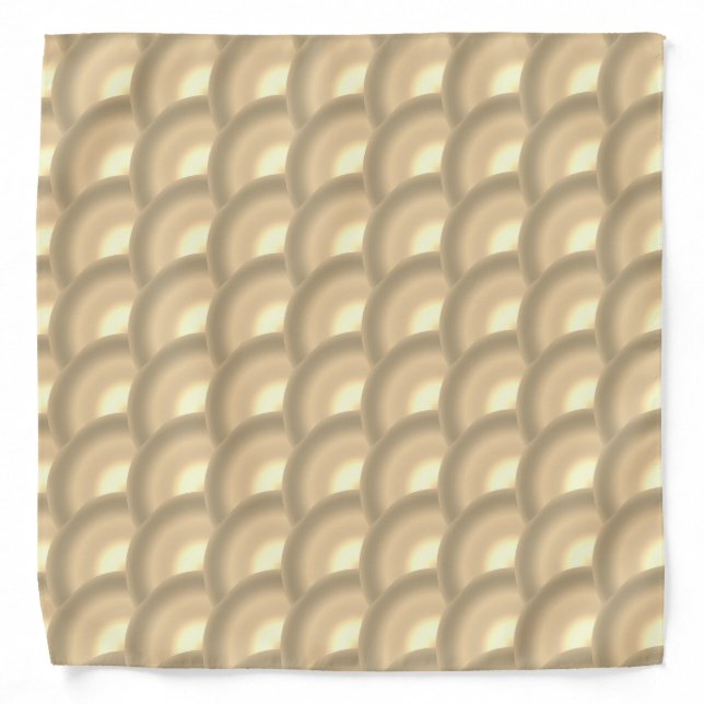 Bandana - Golden Dragon Scales (Front)