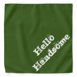 Bandana Green Keep it Handsome
