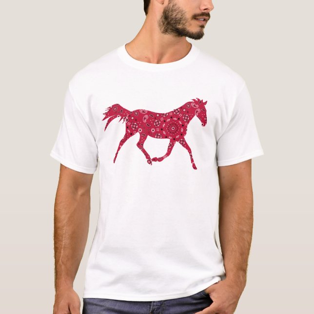 Bandana Horse T-Shirt (Front)