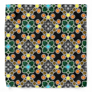 Bandana Jimette black yellow red Design