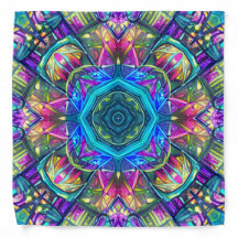 Bandana multicolor kaleidoscopic