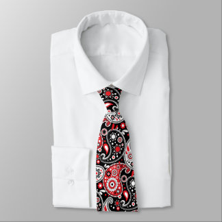 Bandana Paisley for Fancy Country Western Event Neck Tie