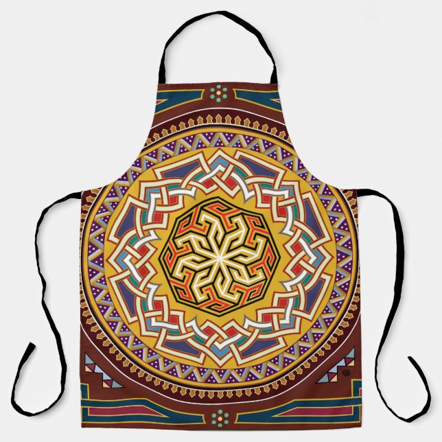 Bandana Pattern One Apron (Front)