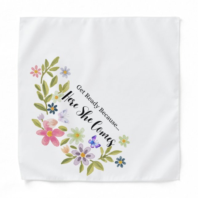 Bandana | Pet bandana for Wedding (Front)