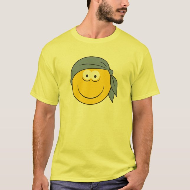 Bandana Pirate Face T-Shirt (Front)
