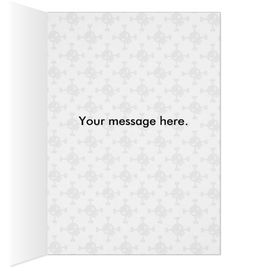 Bandana Pirate Girl Card (Inside (Right))