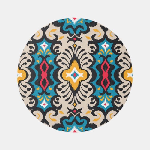 Bandana print vintage paisley ornament rug