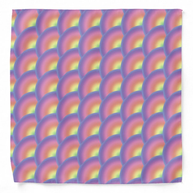 Bandana - Rainbow Scales (Front)