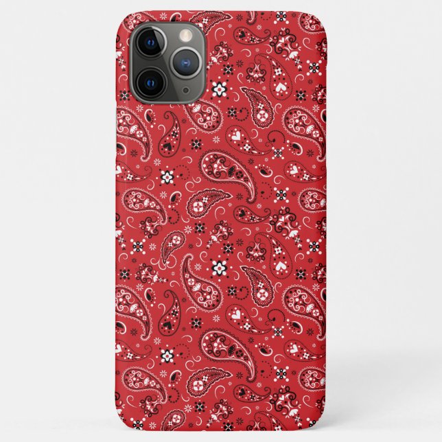 Bandana Red Paisley  Case-Mate iPhone Case (Back)
