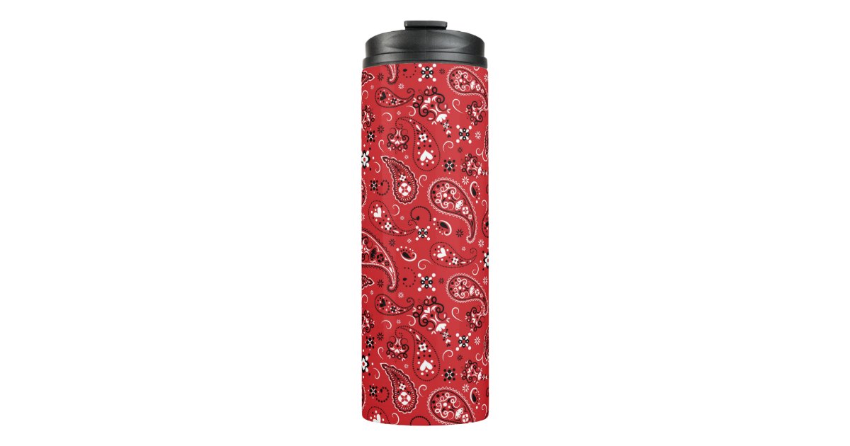 Large Personalized Tumbler - The Paisley Box